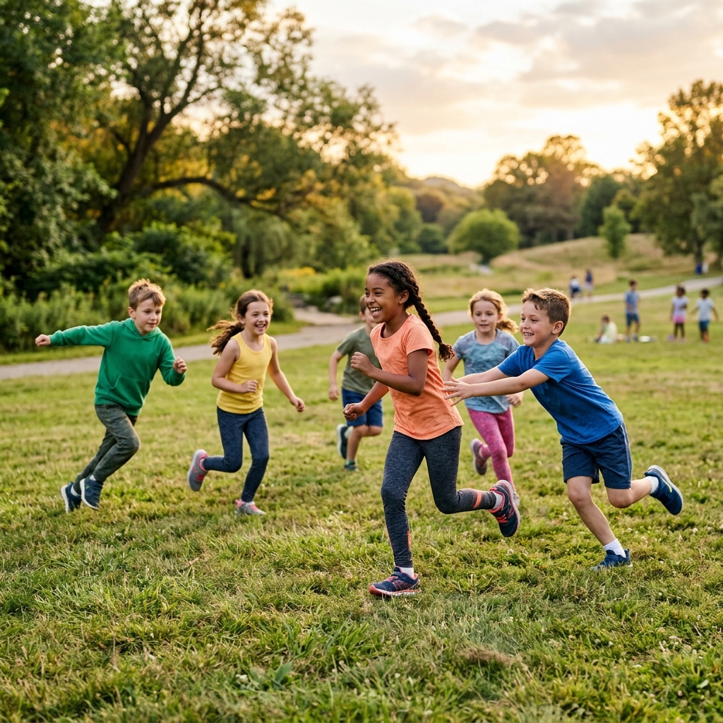 Active kids fitness and coordination groups